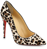 Thumbnail for your product : Christian Louboutin Pigalle Leopard-Print Calf Hair Pumps