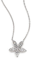 Thumbnail for your product : Kwiat Sunburst Diamond & 18K White Gold Medium Flower Pendant Necklace