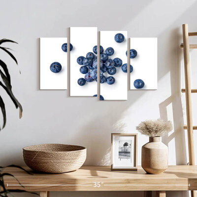 Ebern Designs Yarlin Delicious Blueberries