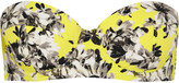 Thumbnail for your product : J.Crew Roz floral-print bandeau bikini top