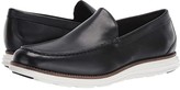 Thumbnail for your product : Cole Haan Original Grand Venetian (Black Leather/Optic White) Men's Slip on Shoes