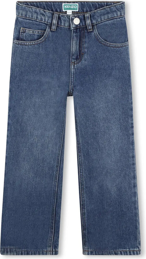 Logo-Appliqué Jeans