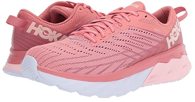 pink hoka shoes