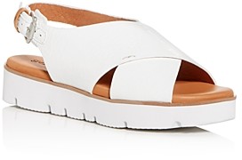gentle souls white sandals
