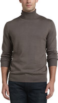 Thumbnail for your product : Neiman Marcus Egyptian Cotton Turtleneck, Brown