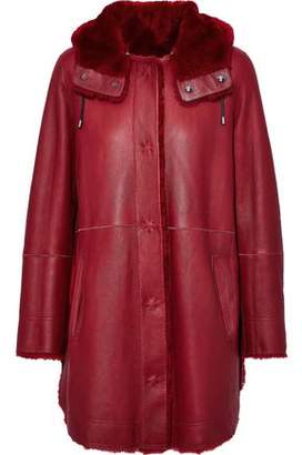 yves salomon reversible shearling coat