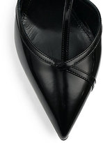 Thumbnail for your product : Dolce & Gabbana Patent Leather T-Strap Point-Toe Pumps