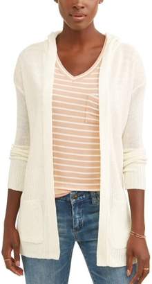 What's Next Women's Hooded Two Pocket Cardigan