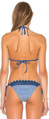 Seafolly Riviera Striped Triangle Bikini Top