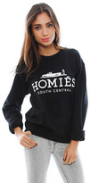 Thumbnail for your product : Singer22 Brian Lichtenberg Homies Sweatshirt in Black