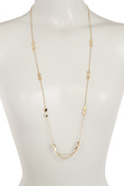 Thumbnail for your product : Melinda Maria June Double Teardrop Station Necklace