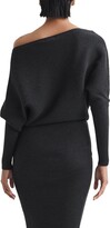 Thumbnail for your product : Reiss Lara One-Shoulder Long Sleeve Sweater Dress