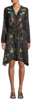 Thumbnail for your product : Johnny Was Winter Button-Front Embroidered Shirtdress with Slip, Plus Size