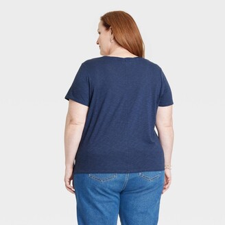 Knox Rose™ Women's Plus Size Short Sleeve T-Shirt - ShopStyle Tops