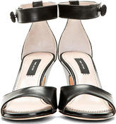 Thumbnail for your product : Marc Jacobs Black Leather Recanati Heels