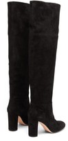 Thumbnail for your product : Gianvito Rossi Melissa 85 Knee-high Suede Boots - Black