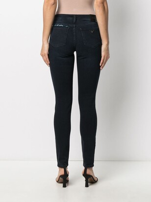 Emporio Armani Mid-Rise Skinny Jeans