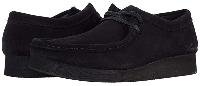 Wallabees Black Leather | Shop the 