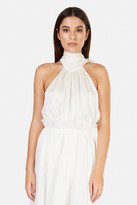 Thumbnail for your product : Zimmermann Gathered Bow Tie Blouse