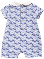Thumbnail for your product : Versace Printed cotton jersey romper