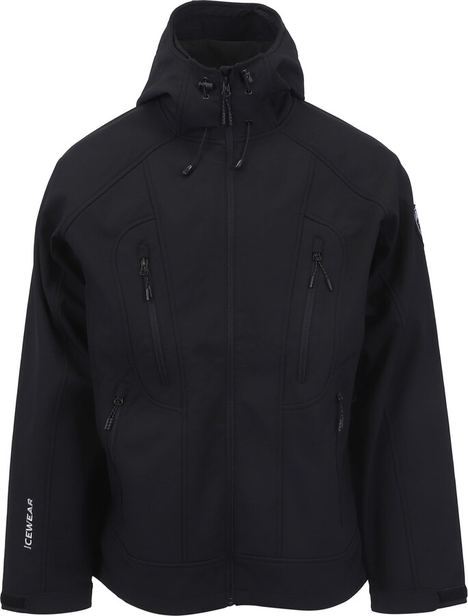 ICEWEAR Daniel icesoftshell technical jacket for men (Black ShopStyle