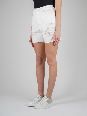 Cycle Women's White Other Materials Shorts