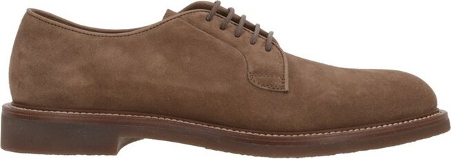 Brunello Cucinelli Lace-Up Flat Shoes