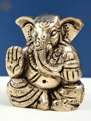 Bungalow Rose Blessing Seated Ganesha