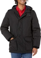 Thumbnail for your product : Tommy Hilfiger Men's Poly Twill Full Length Hooded Parka