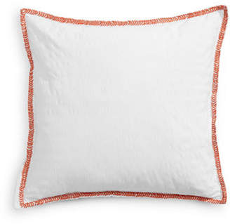 Distinctly Home Solid-Contrast Trim Pillow
