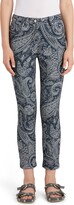 Lily Paisley Skinny Jeans 
