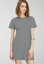 Thumbnail for your product : Forever 21 Striped T-Shirt Dress
