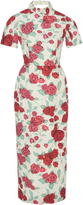 Thumbnail for your product : Emilia Wickstead M'O Exclusive Edith Floral Cocktail Dress