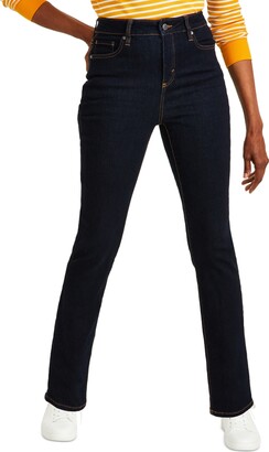 ShopStyle Straight-Leg Jeans | Women\'s Indigo The