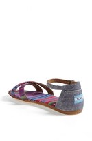 Thumbnail for your product : Toms 'Correa' Ankle Strap Flat Sandal