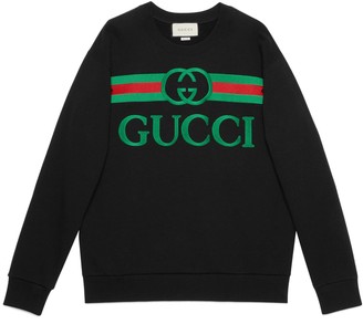 Gucci Oversize sweatshirt with logo