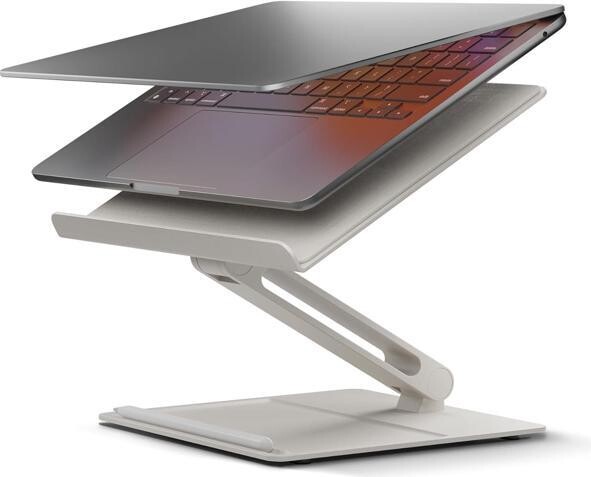 WOOJONG Native Union Desk Laptop Stand Height Adjustable Ergonomic Computer Stand Compatible with MacBook Air/Pro, iPad, Dell, HP, Lenovo, Microsoft...