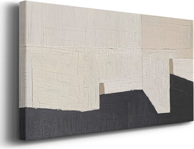 Lark Manor Abstract Series-DCLVIII- Framed Gallery Wrapped Canvas -Ready to Hang