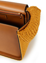Thumbnail for your product : J.W.Anderson Fringed Braided Woven And Leather Shoulder Bag