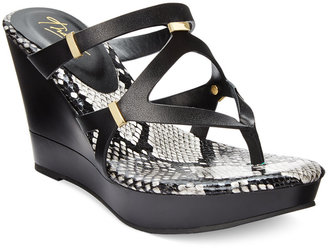 Thalia Sodi Luz Platform Wedge Sandals, Created for Macy's