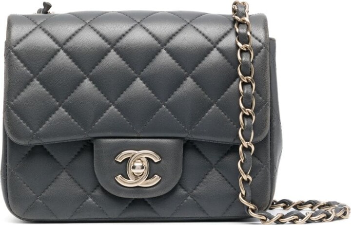 Chanel Pre Owned 2022 mini Classic Flap two-way bag - ShopStyle