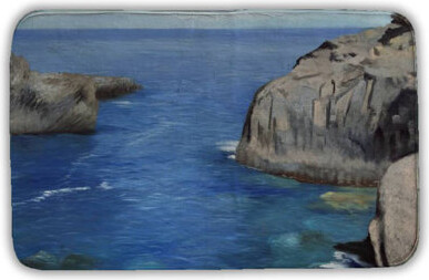 East Urban Home Coutu Microfiber Bath Mat with Non-Slip Backing