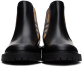 Thumbnail for your product : Burberry Black Allostock Boots