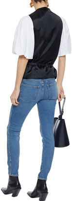 KHAITE Kassandra Mid-rise Skinny Jeans