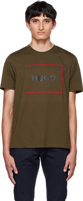 HUGO BOSS Khaki Dumex T-Shirt