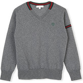 Thumbnail for your product : Gucci Band detail knitted jumper 4-12 years