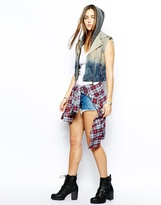 Thumbnail for your product : Doma Biker Jacket with Ombre Effect
