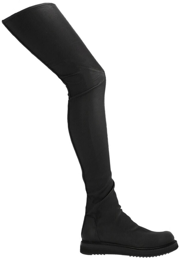 rick owens stocking boots
