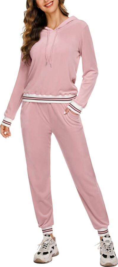 pink jogging suits
