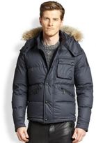 Thumbnail for your product : Belstaff Fur-Trimmed Down Jacket